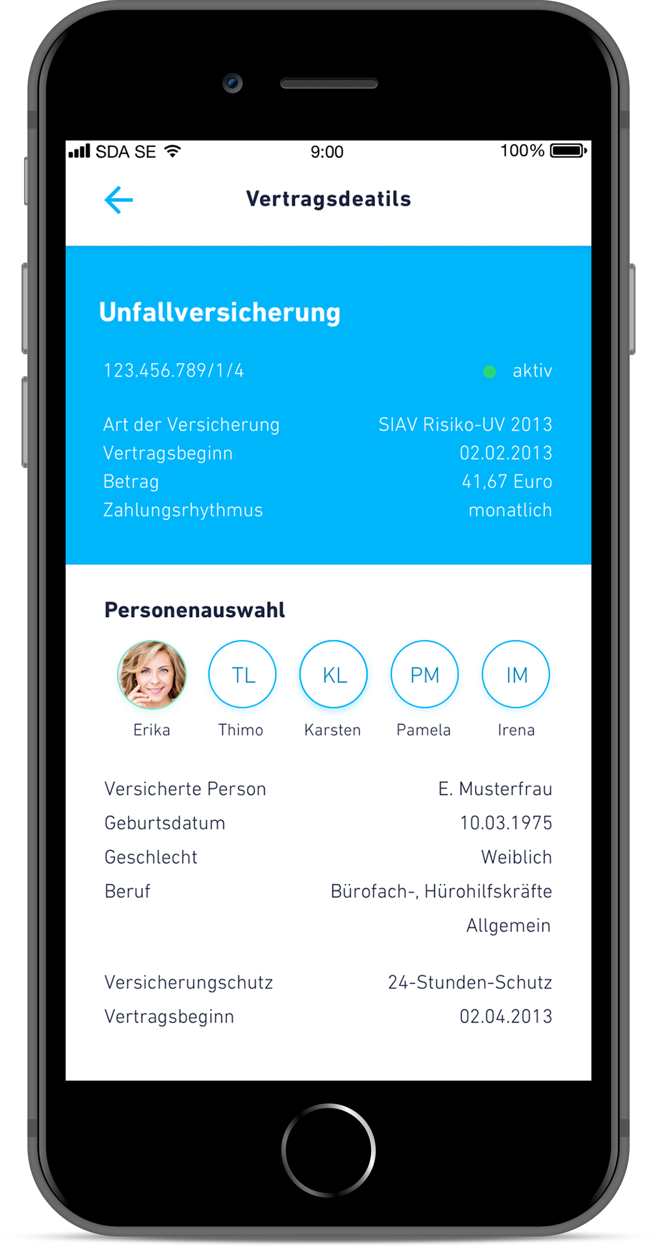 Die ServiceApp für Signal Iduna Kunden SDA SE